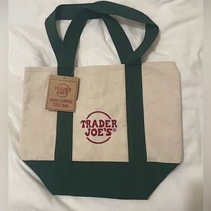 Trader Joe’s mini tote GREEN